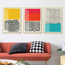 Load image into Gallery viewer, Abstract Color Line
