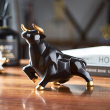 Load image into Gallery viewer, Geometric Bull Figurines
