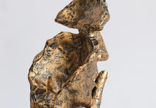 Load image into Gallery viewer, Silence is Golden Mask Sculpture
