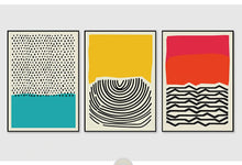 Load image into Gallery viewer, Abstract Color Line
