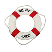 Load image into Gallery viewer, Nautical Lifebuoy Wall Hanging
