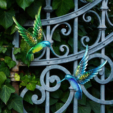 Load image into Gallery viewer, Iron Hummingbird Wall Decor

