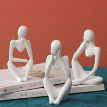 Load image into Gallery viewer, Trio Thinker Figurine
