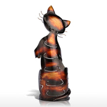 Load image into Gallery viewer, Chrome Cat Wine Holder
