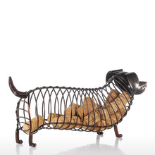 Load image into Gallery viewer, Dachshund Wine Cork Container
