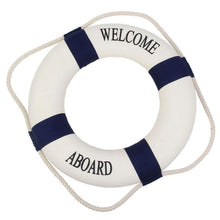 Load image into Gallery viewer, Nautical Lifebuoy Wall Hanging
