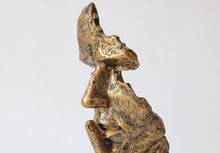 Load image into Gallery viewer, Silence is Golden Mask Sculpture
