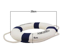 Load image into Gallery viewer, Nautical Lifebuoy Wall Hanging
