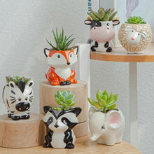 Load image into Gallery viewer, Cartoon Animal Planters
