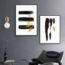 Load image into Gallery viewer, Abstract Gold Stroke
