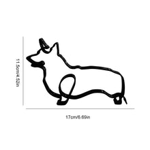 Load image into Gallery viewer, Wrought Iron Dog Miniature
