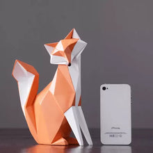 Load image into Gallery viewer, Geometric Red Fox
