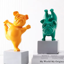 Load image into Gallery viewer, Yoga Dog Statuette
