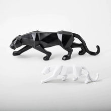 Load image into Gallery viewer, Geometric Black Panther Sculpture
