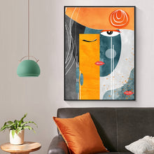 Load image into Gallery viewer, Abstract Geometric Lady

