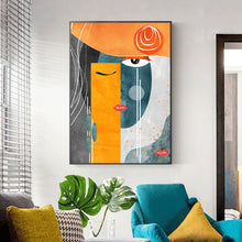 Load image into Gallery viewer, Abstract Geometric Lady
