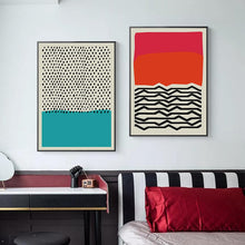 Load image into Gallery viewer, Abstract Color Line
