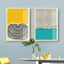 Load image into Gallery viewer, Abstract Color Line
