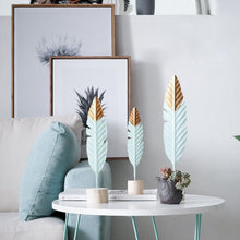 Load image into Gallery viewer, Vintage Metal Feather Ornament
