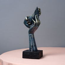 Load image into Gallery viewer, Abstract Retro Thinker Sculpture
