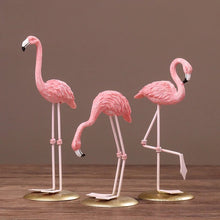 Load image into Gallery viewer, Pink Flamingo Figurine
