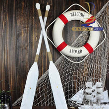 Load image into Gallery viewer, Nautical Lifebuoy Wall Hanging
