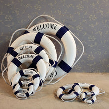 Load image into Gallery viewer, Nautical Lifebuoy Wall Hanging
