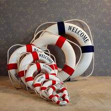 Load image into Gallery viewer, Nautical Lifebuoy Wall Hanging

