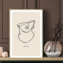 Load image into Gallery viewer, Vintage Abstract Face

