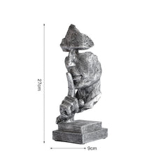 Load image into Gallery viewer, Silence is Golden Mask Sculpture

