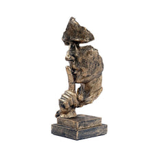 Load image into Gallery viewer, Silence is Golden Mask Sculpture
