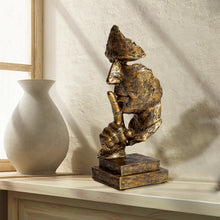 Load image into Gallery viewer, Silence is Golden Mask Sculpture
