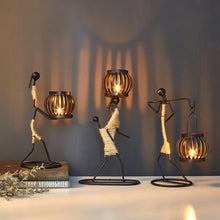 Load image into Gallery viewer, Tribal Candle Holder
