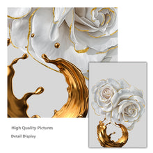 Load image into Gallery viewer, White Gold Flora
