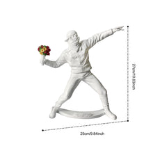 Load image into Gallery viewer, Masked Flower Thrower Sculpture - Arsthec®
