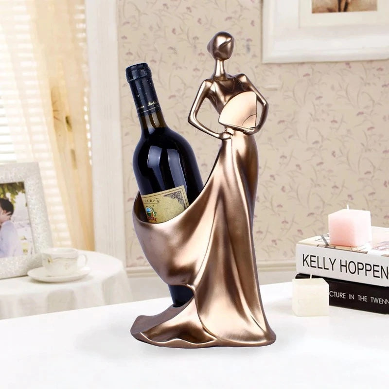 Abstract Beauty Wine Holder