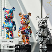 Load image into Gallery viewer, Street Art Teddy Bear
