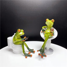 Load image into Gallery viewer, Leggy Frog Figurines
