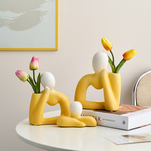 Load image into Gallery viewer, Ceramic Family Themed Vase
