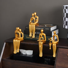 Load image into Gallery viewer, Abstract Golden Family
