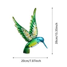 Load image into Gallery viewer, Iron Hummingbird Wall Decor
