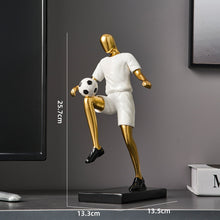 Load image into Gallery viewer, Abstract Football Player Figurine
