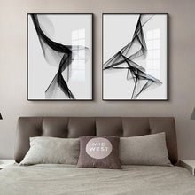 Load image into Gallery viewer, Black and White Wavelength

