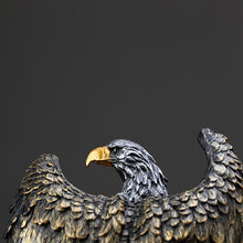 Load image into Gallery viewer, Black Hawk Eagle Sculpture
