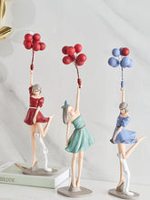 Load image into Gallery viewer, Balloon Girl Sculpture
