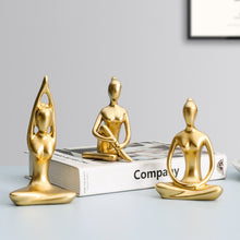 Load image into Gallery viewer, Abstract Yoga Poses Decor
