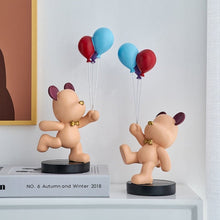 Load image into Gallery viewer, Abstract Bear with Balloons
