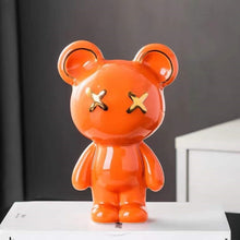 Load image into Gallery viewer, Ceramic Cross Eyed Bear
