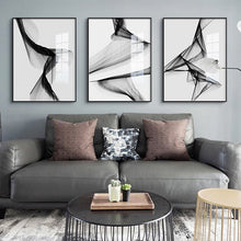 Load image into Gallery viewer, Black and White Wavelength
