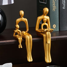 Load image into Gallery viewer, Abstract Golden Family

